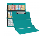 WhiteCoat Clipboard® Trifold - Teal Primary Care Edition